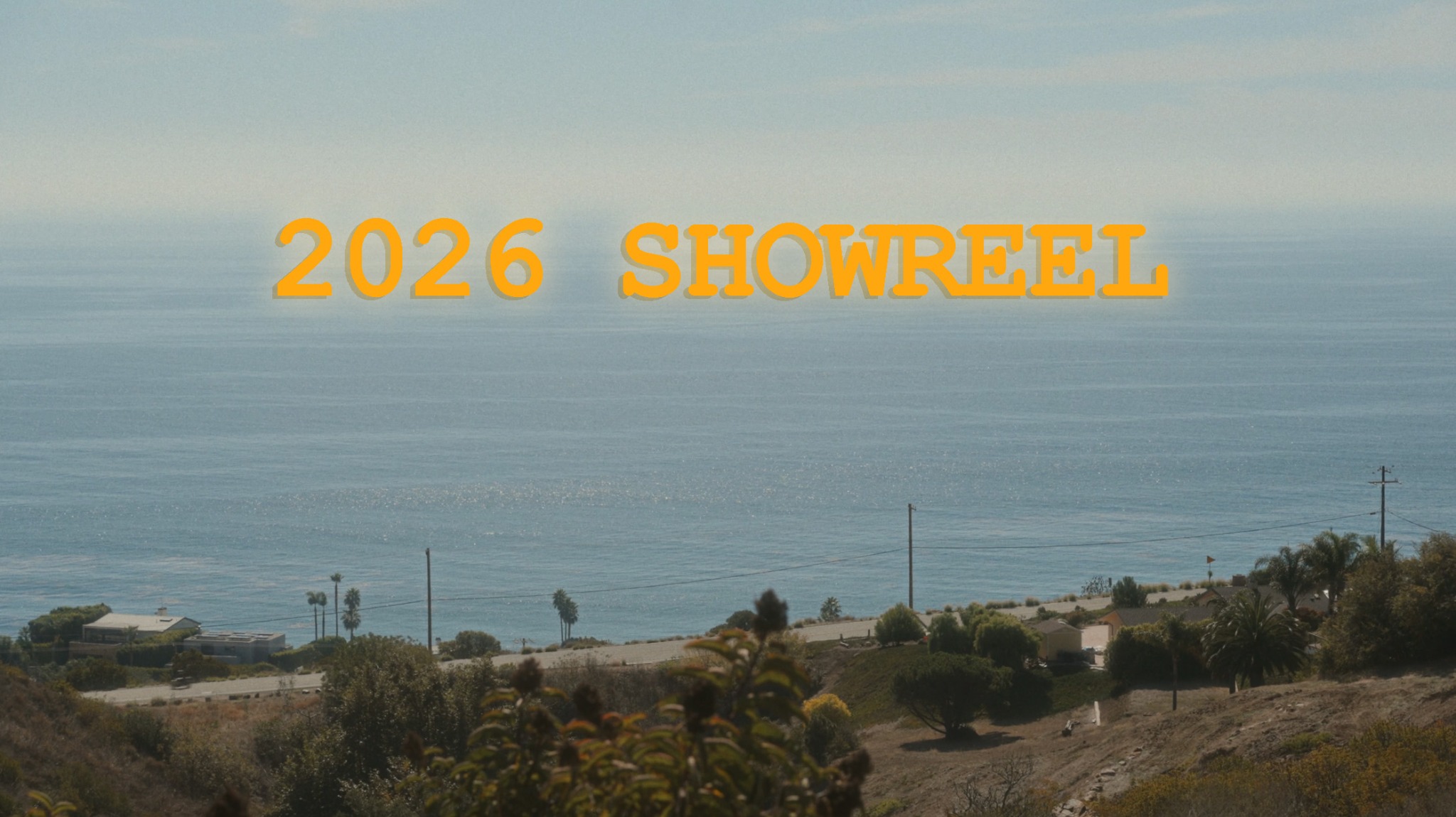 2026 SHOWREEL cover
